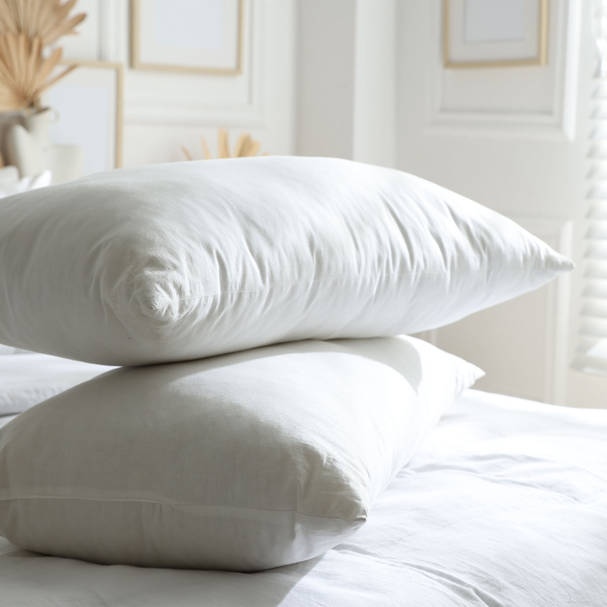Classic Comfort Natural Washable Wool & Bamboo Surround Pillow - Medium Firm