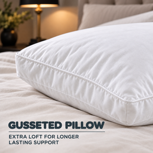 Classic Comfort Allergy & Asthma Sensitive Soft Gusseted Pillow