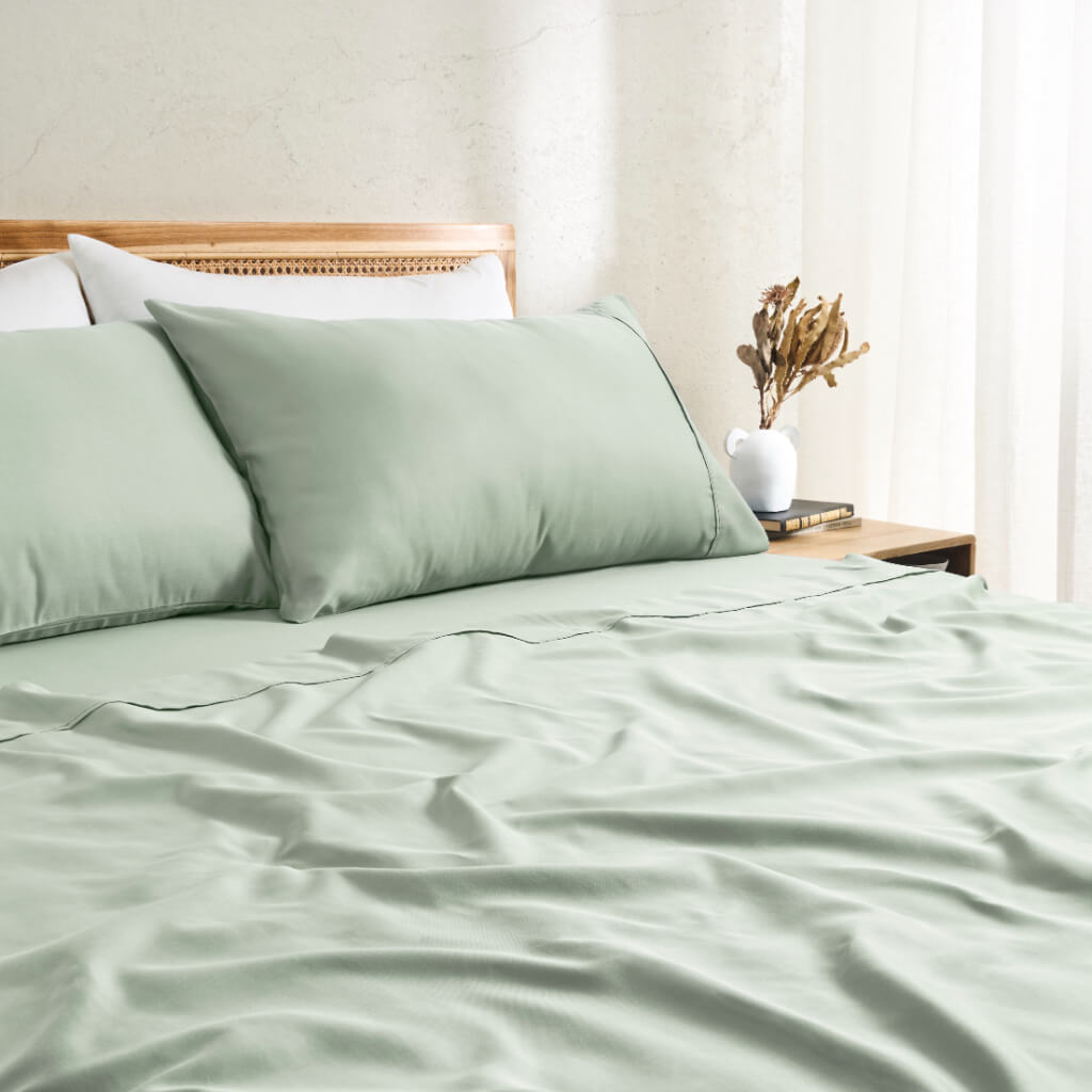 350TC Bamboo Cotton Sheet Set Bamboo Viscose Cotton Silky Smooth Touch