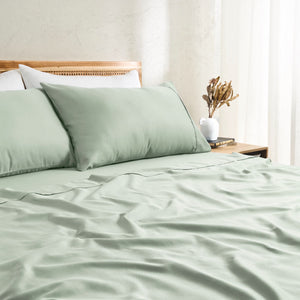 350TC Bamboo Cotton Sheet Set Bamboo Viscose Cotton Silky Smooth Touch