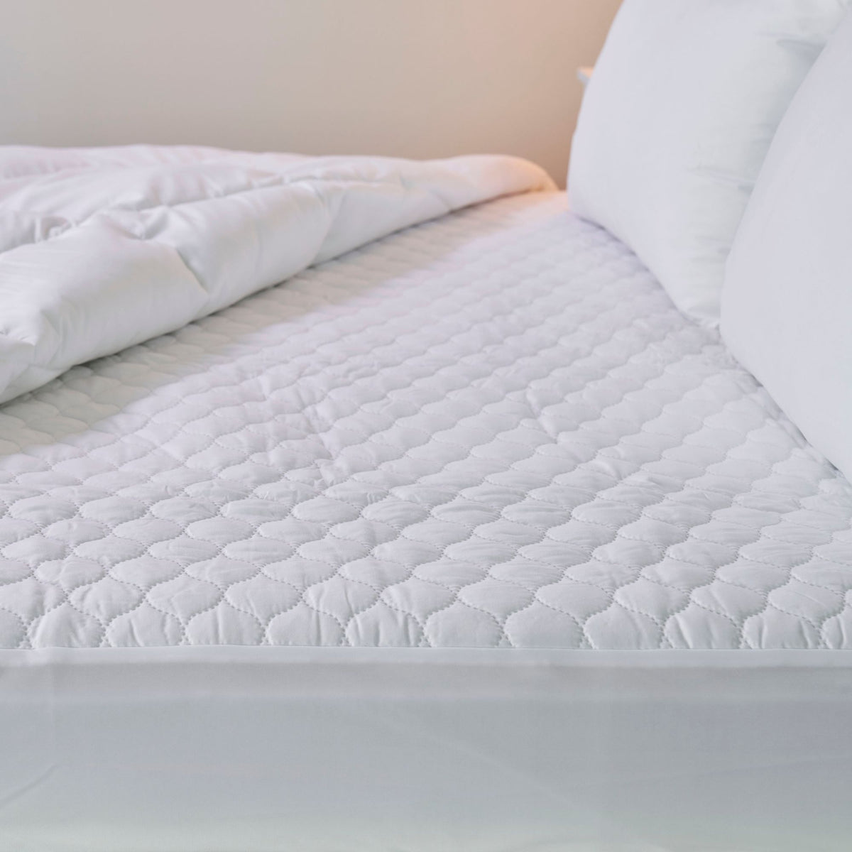 Comfortech Stain Ease Mattress Protector Waterproof 50cm Fitted Skirt
