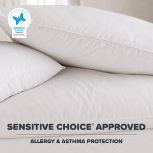 Quick Dry Easy Wash Anti-Allergy Firm Pillows 2 Pack