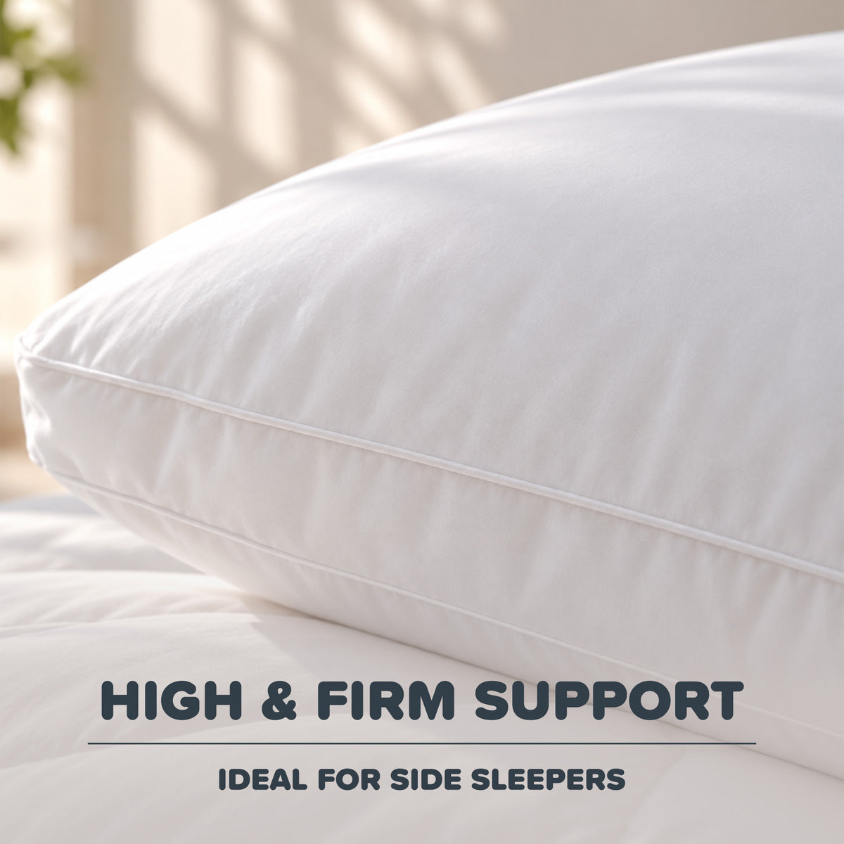 Quick Dry Easy Wash Anti-Allergy High & Firm Pillow