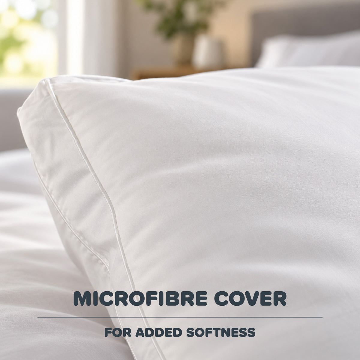 Quick Dry Easy Wash Anti-Allergy High & Firm Pillow