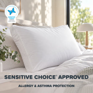 Quick Dry Easy Wash Anti-Allergy High & Firm Pillow