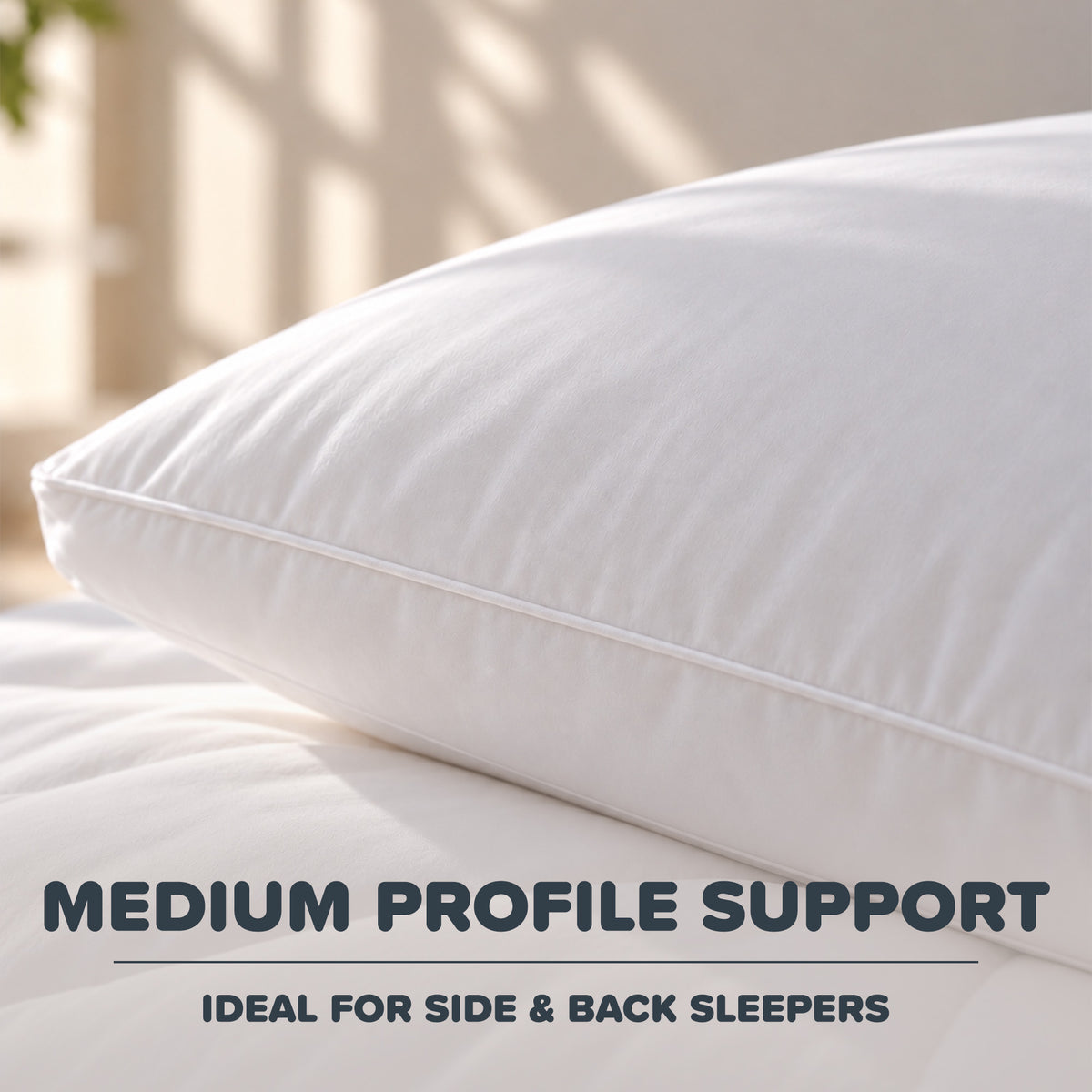 Classic Comfort Allergy & Asthma Sensitive Medium Pillow
