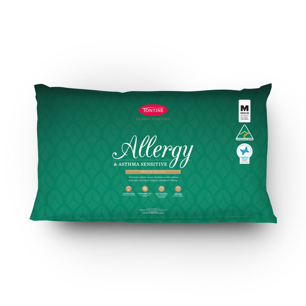 Classic Comfort Allergy & Asthma Sensitive Pillow - Medium