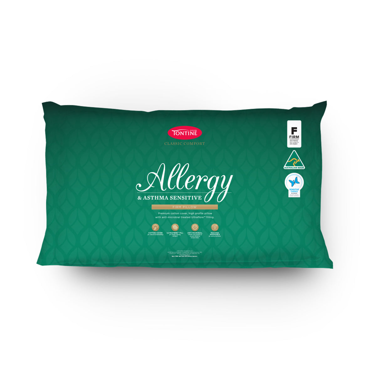 Classic Comfort Allergy & Asthma Sensitive High & Firm Pillow
