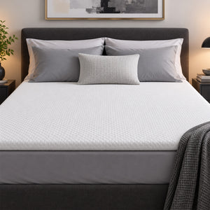 Pressure Relieving Memory Foam Mattress Topper
