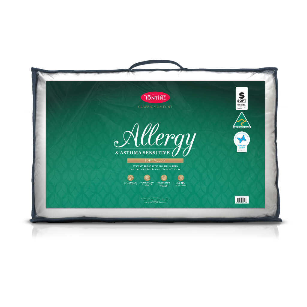 Classic Comfort Allergy &amp; Asthma Sensitive Pillow - Low &amp; Soft