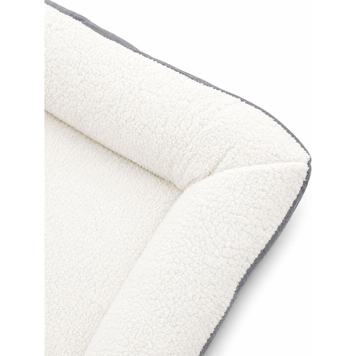 Orthopaedic Sherpa Fleece Dog Basket Bed