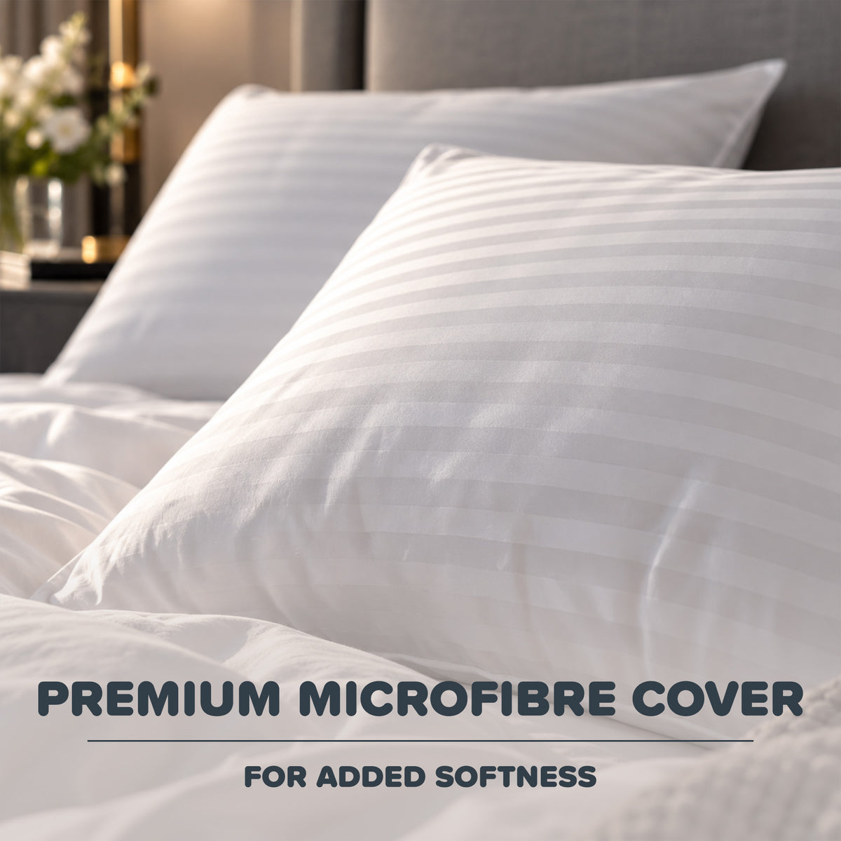 Hotel Comfort Pillows 2 Pack - Medium