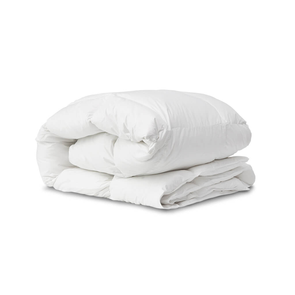 John Cotton 50/50 White Duck Feather & Down Quilt - All Seasons
