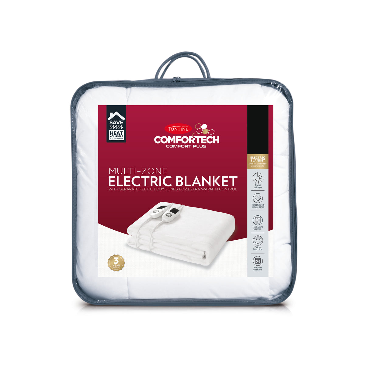 Comfortech Multi-Zone Electric Blanket