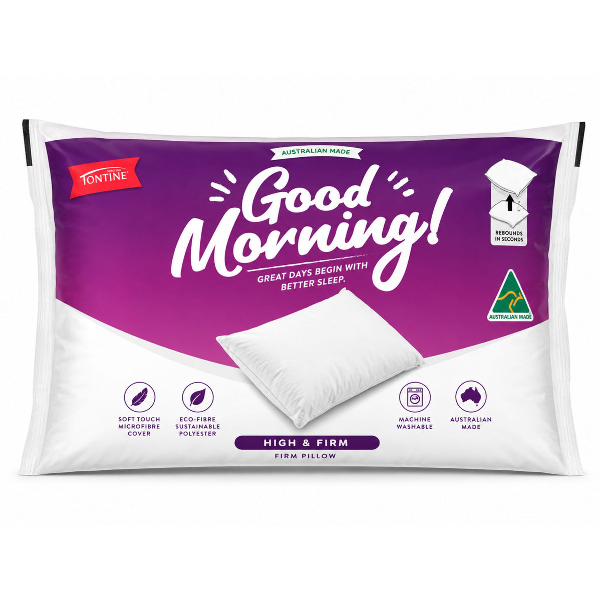 Good Morning High & Firm Pillow