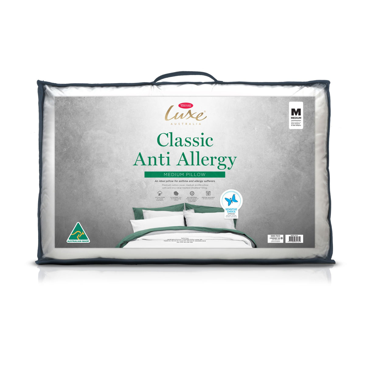Luxe Anti-Allergy Medium Pillow