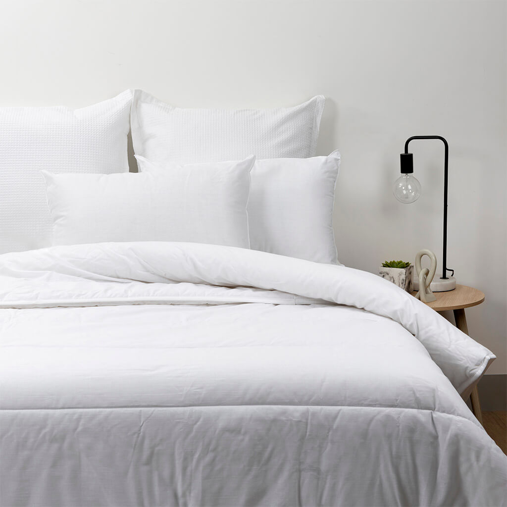 Good Night Australian Cotton Cover Pillows 2 Pack - High & Firm