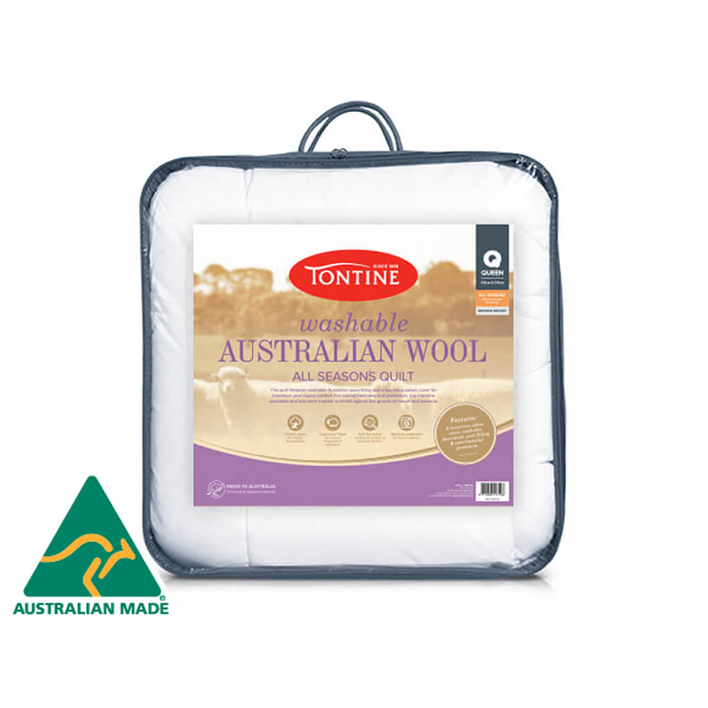 Washable Australian Wool Quilt - All Seasons