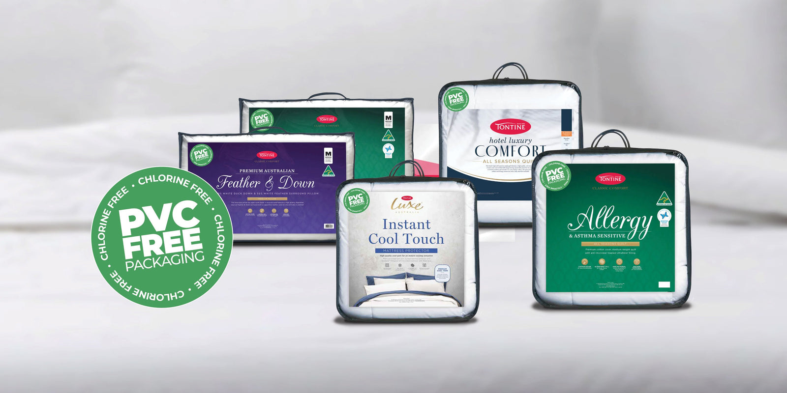 Tontine Replaces PVC Bags with PEVA Bags