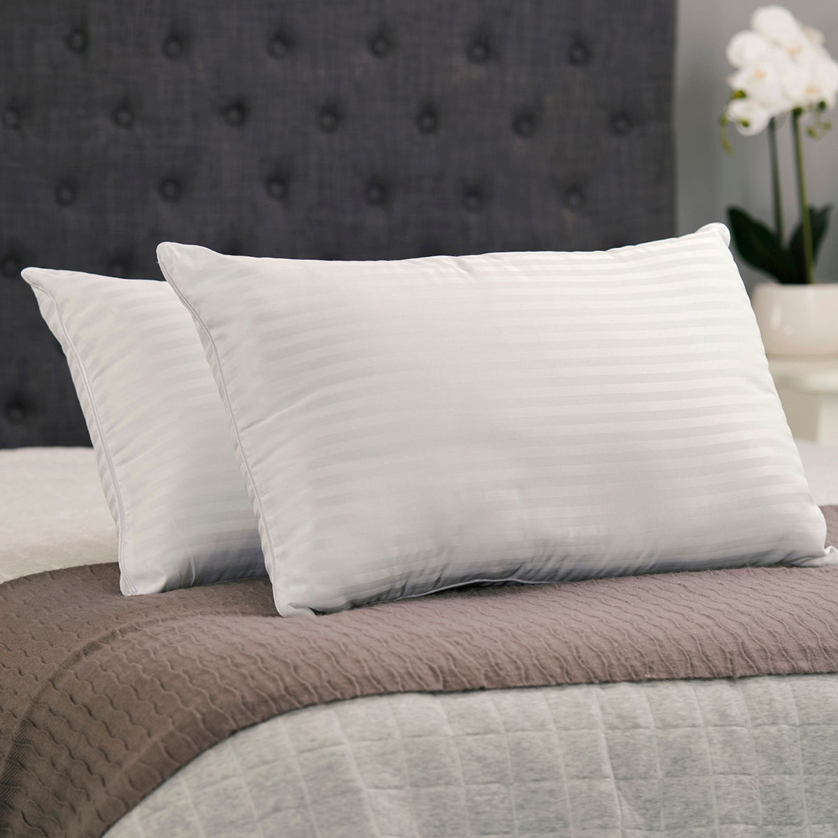 Luxury Hotel Pillow 2 Pack - Medium