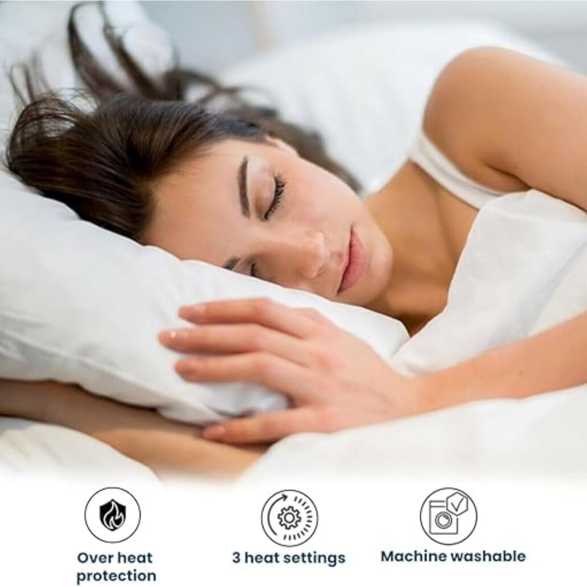 Soft & Cosy Sherpa Fleece Electric Blanket
