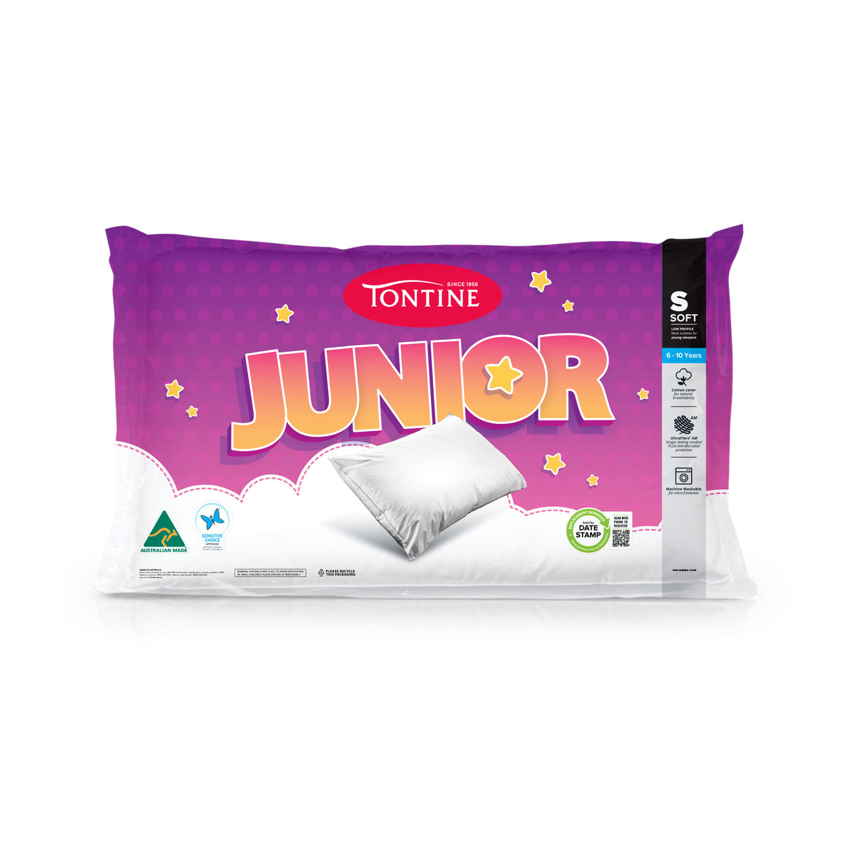 Junior Pillow - Low & Soft