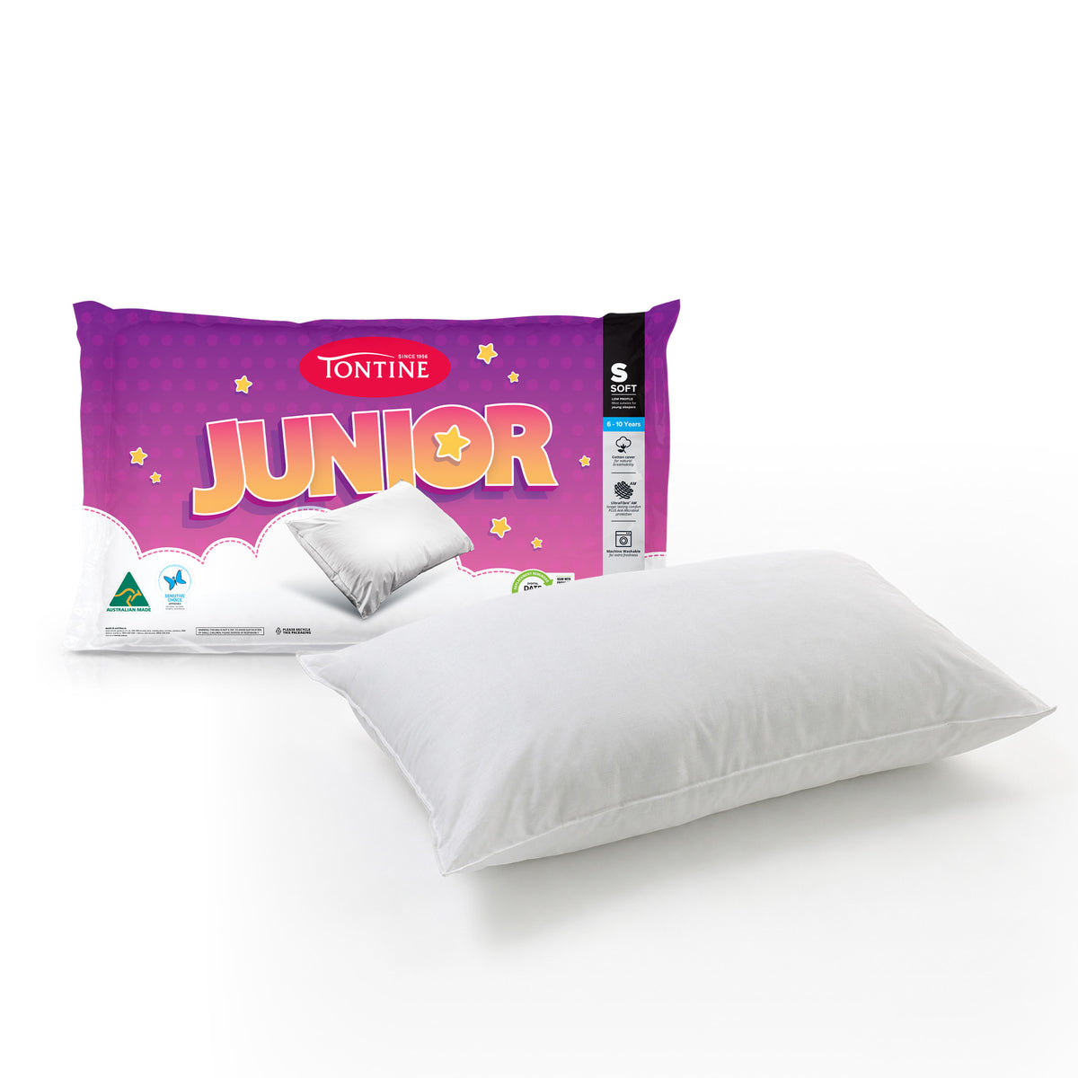 Junior Pillow - Low & Soft