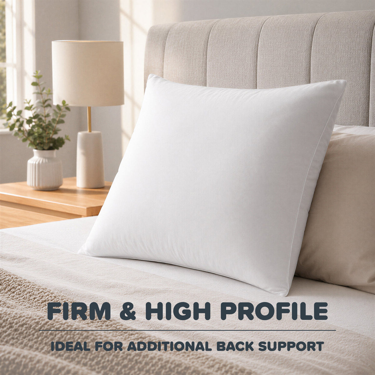 Great Value Euro Pillow 2 Pack
