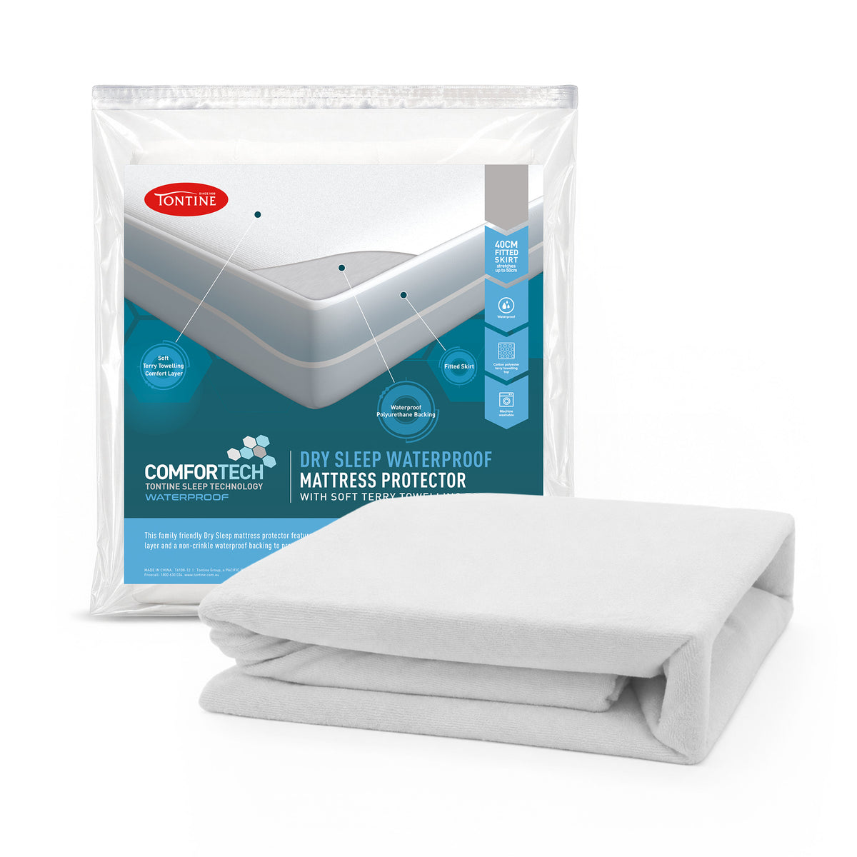 Comfortech Dry Sleep Waterproof Mattress Protector
