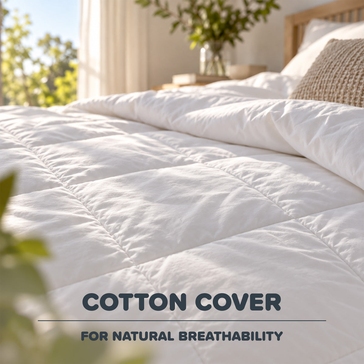 Natural Cotton Summer Quilt