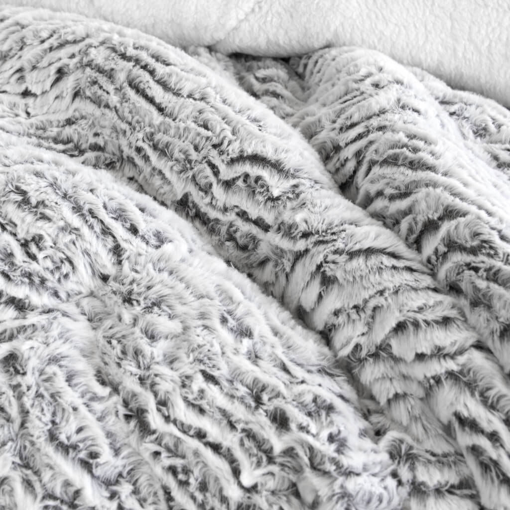 Ardor Boudoir Faux Fur Sherpa Comforter Set