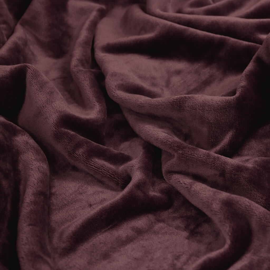 Ardor Boudoir Lucia Luxury Plush Velvet Blanket