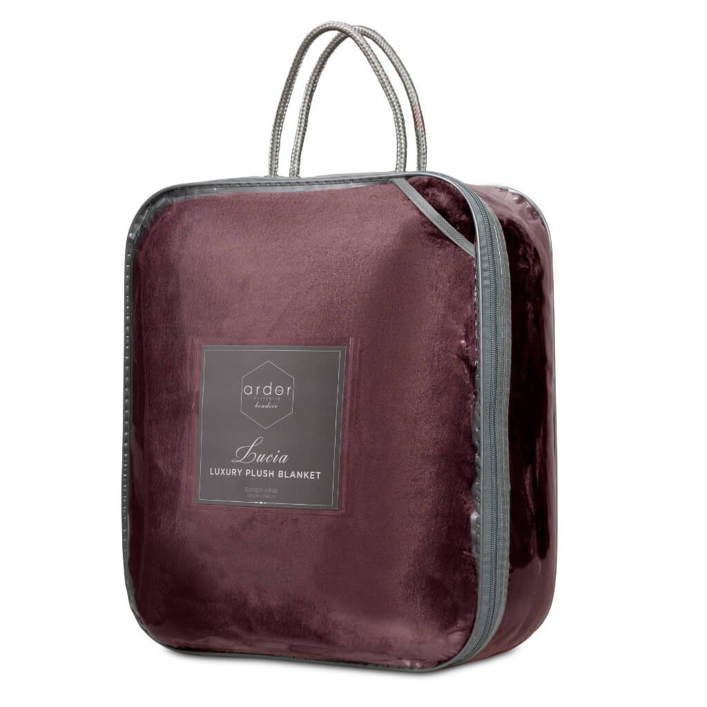 Ardor Boudoir Lucia Luxury Plush Velvet Blanket