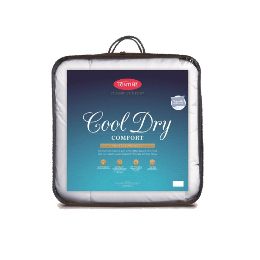 Classic Comfort Cool Dry All Seasons Quilt - Single