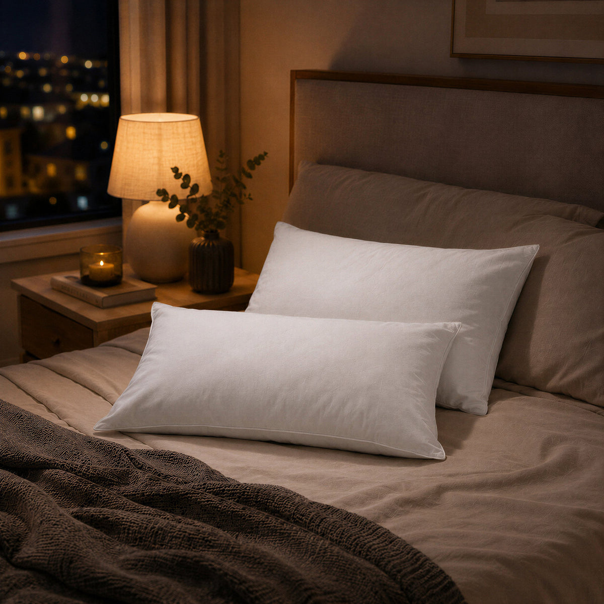 Classic Comfort Soft & Plush Pillows 2 Pack - Medium