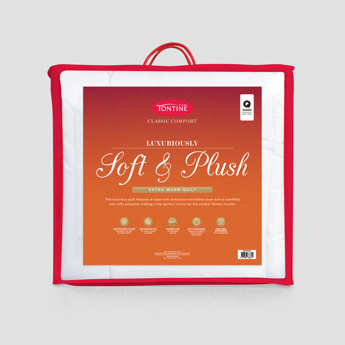 Classic Comfort Soft & Plush Extra Warm Quilt