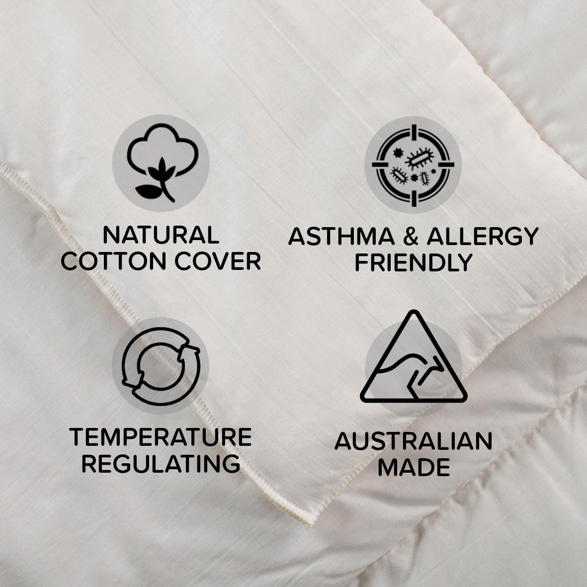 Australian Wool Extra Warm Heavy Weight Winter Quilt