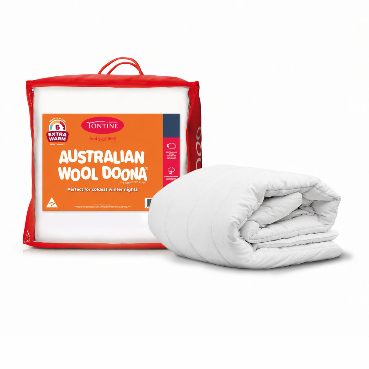 Australian Wool Extra Warm Heavy Weight Winter Quilt