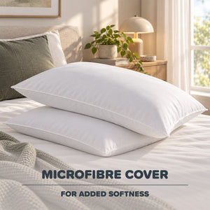 Quick Dry Easy Wash Anti-Allergy Firm Pillows 2 Pack