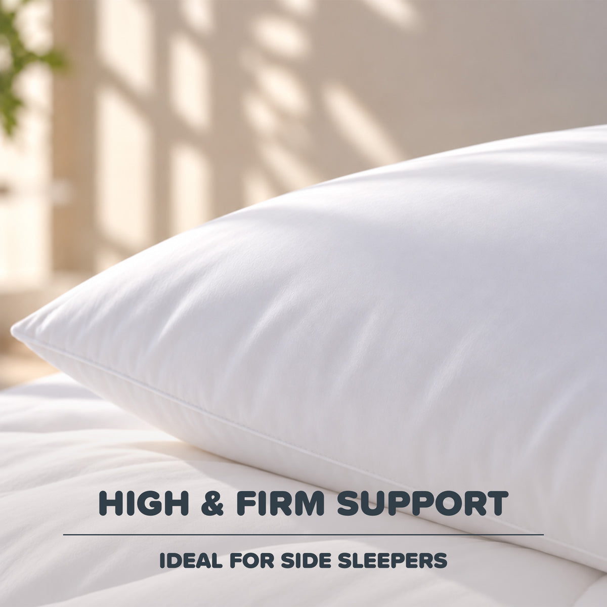 Quick Dry Easy Wash Anti-Allergy Firm Pillows 2 Pack