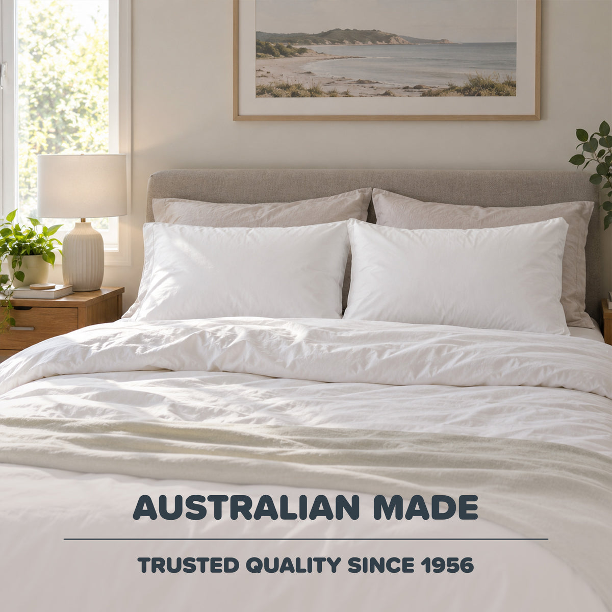 Quick Dry Easy Wash Anti-Allergy High & Firm Pillow