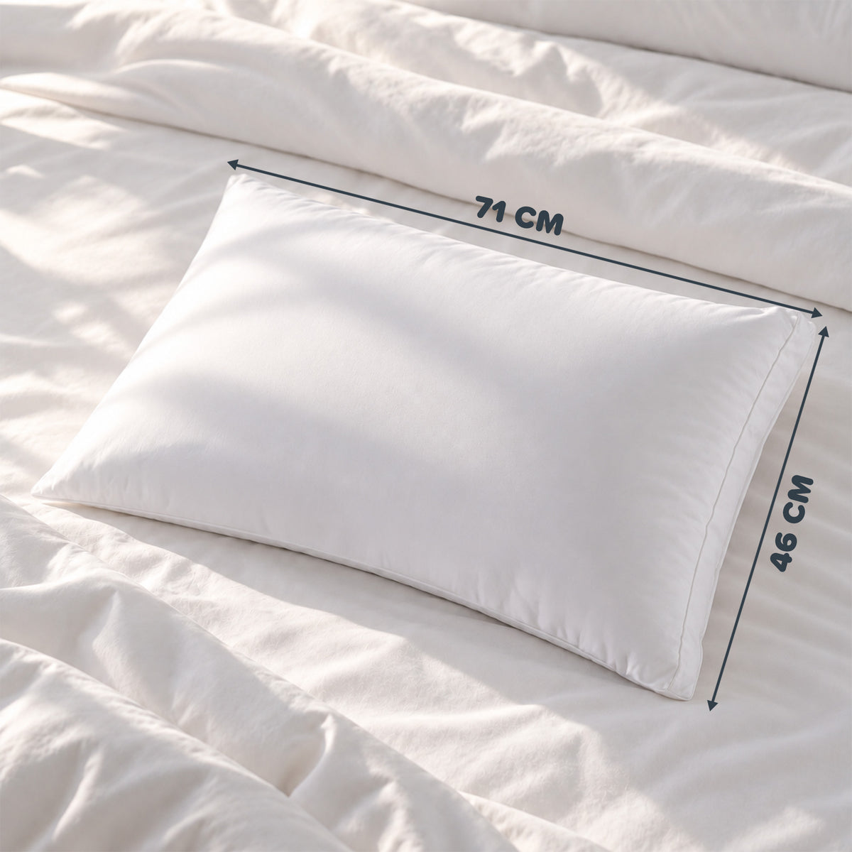 Quick Dry Easy Wash Anti-Allergy High & Firm Pillow