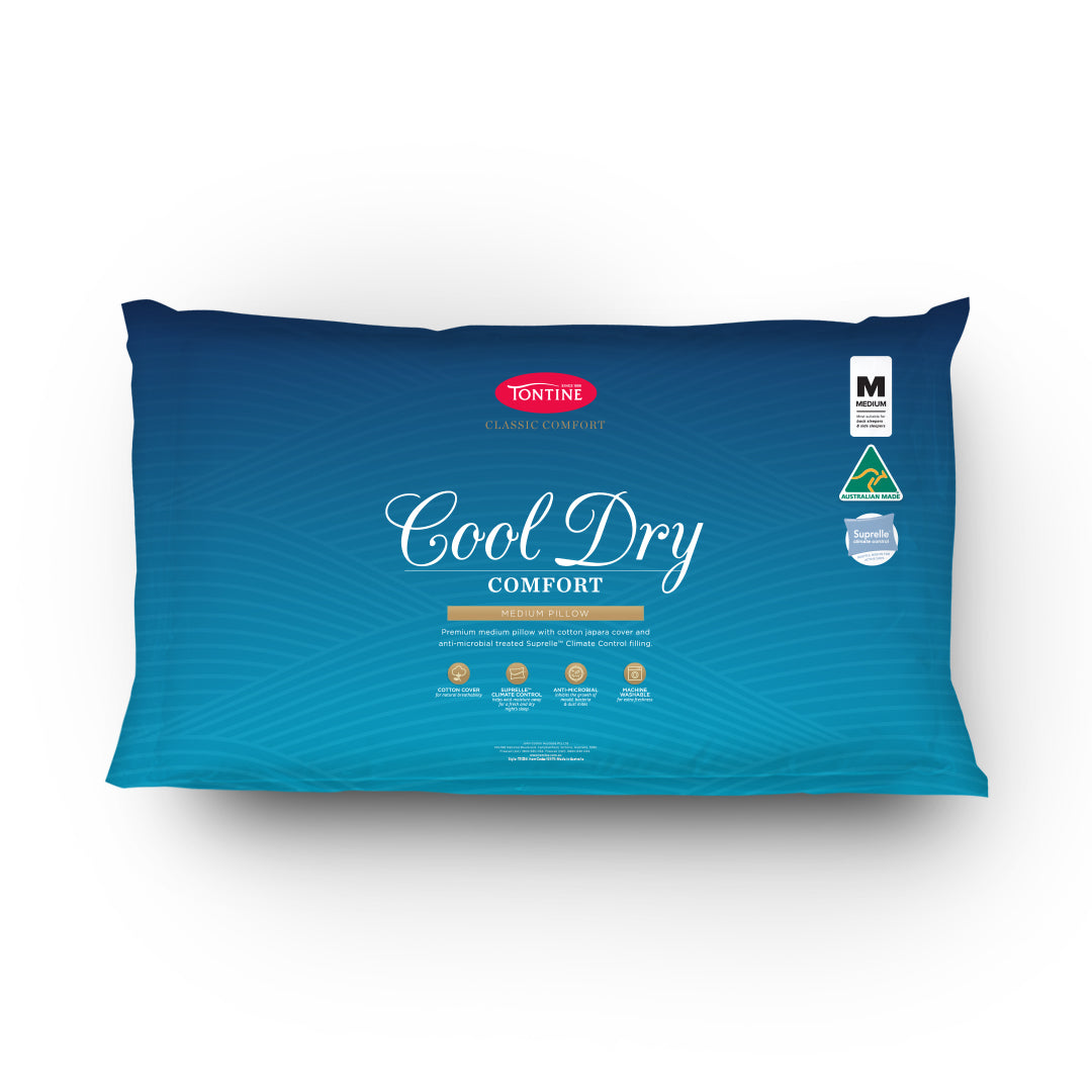 Classic Comfort Cool Dry Medium Pillow