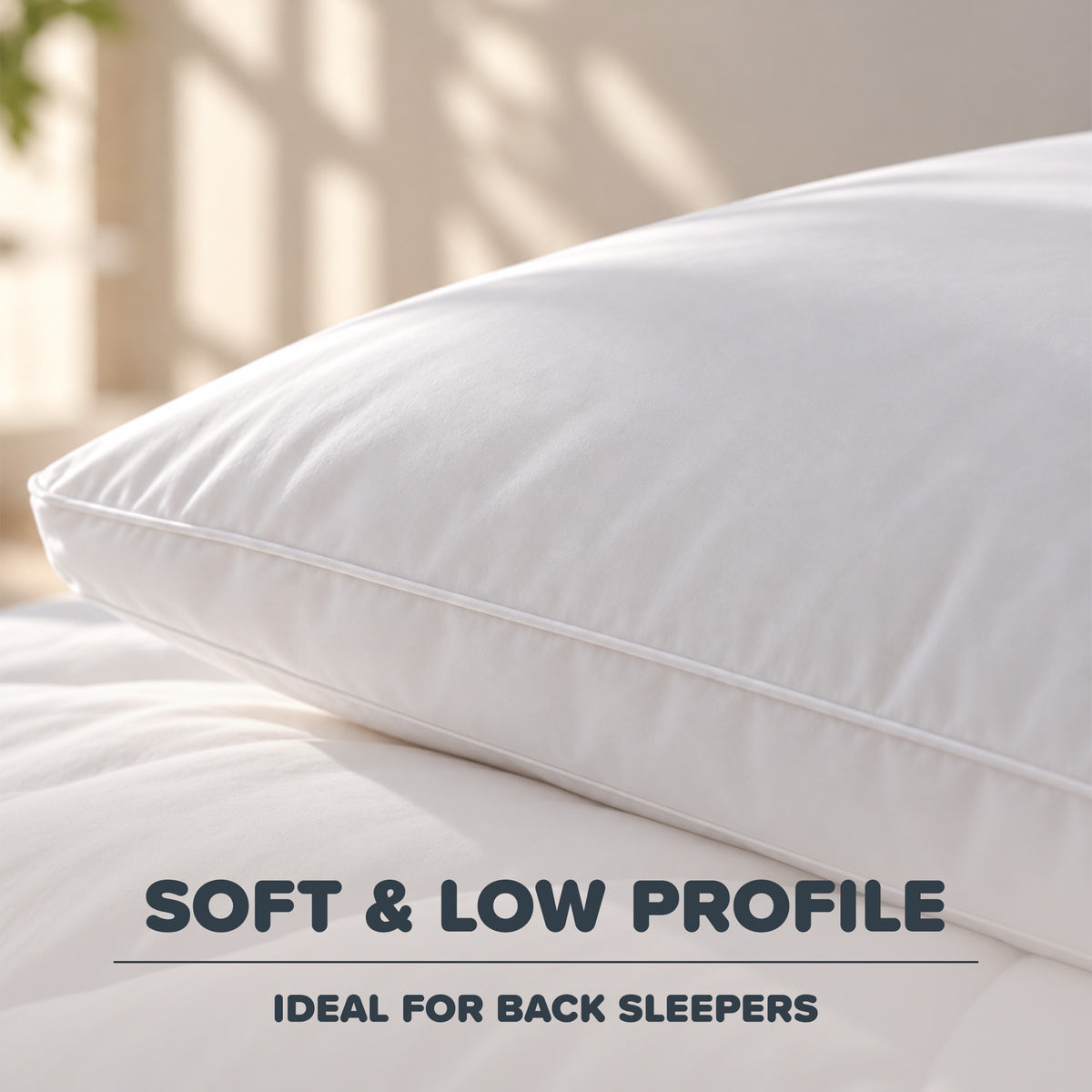 Classic Comfort Allergy & Asthma Sensitive Soft Gusseted Pillow