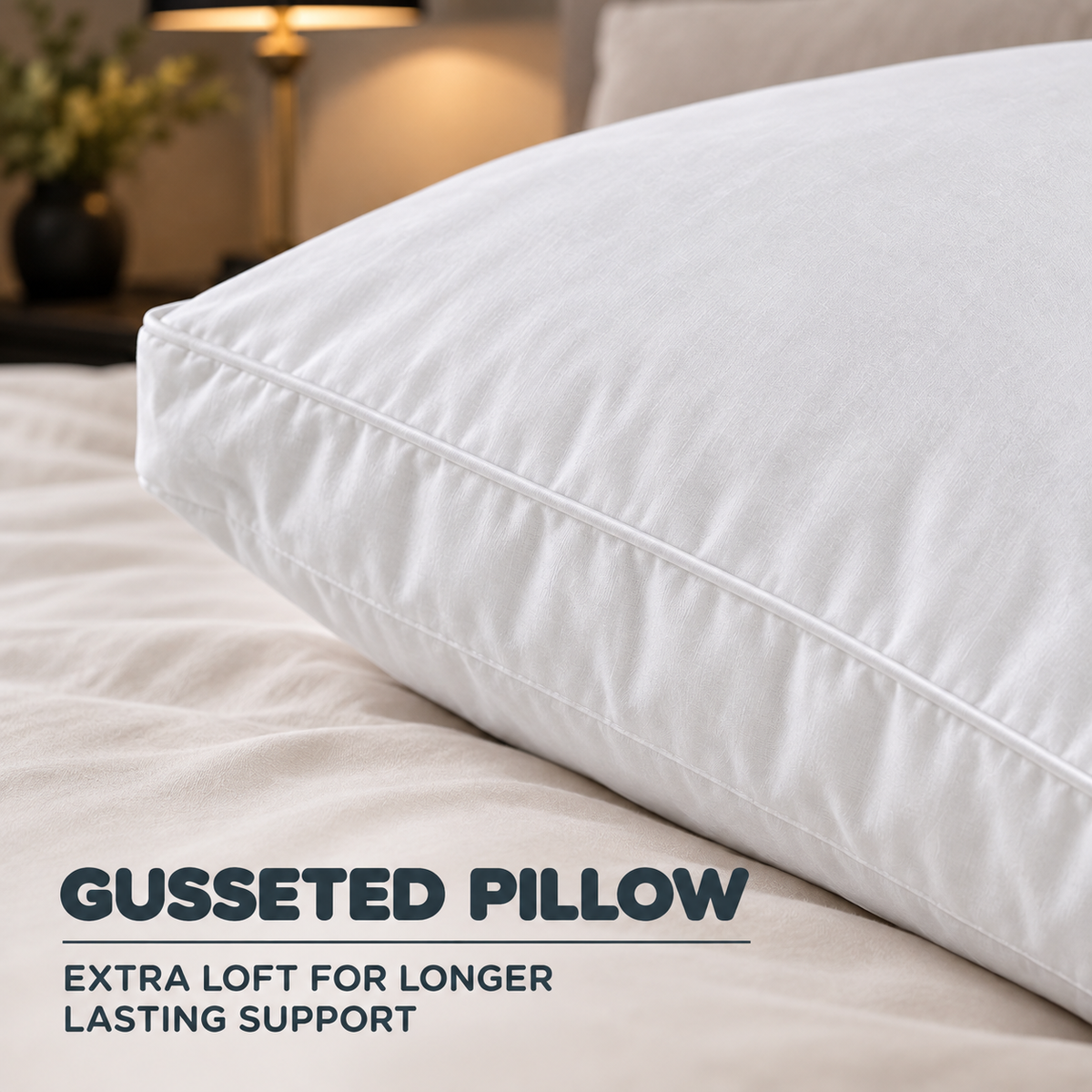 Classic Comfort Allergy & Asthma Sensitive High & Firm Pillow