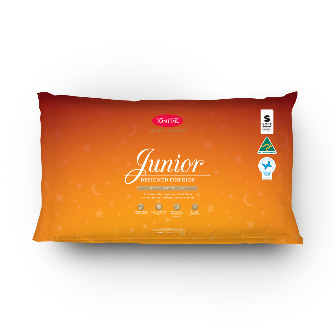 Classic Comfort Junior Pillow - Low &amp; Soft