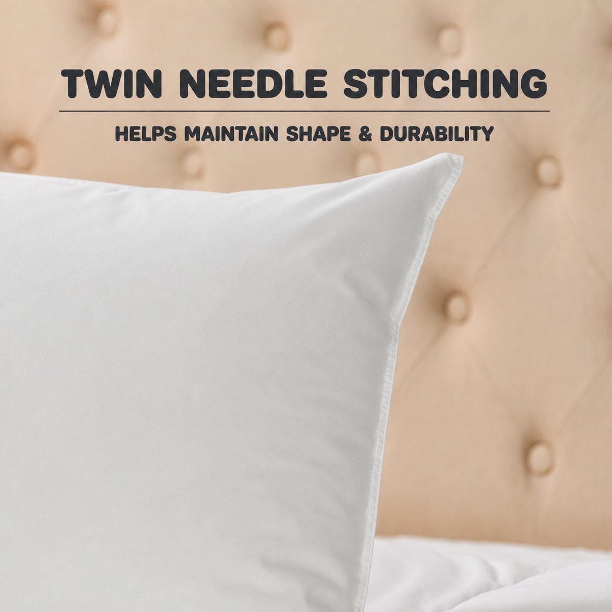 Good Night Soft Feather Pillow – Medium Support
