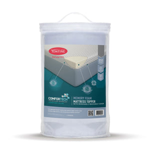 Pressure Relieving Memory Foam Mattress Topper