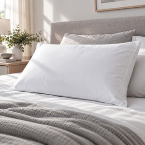Comfortech Stain Resistant Cotton Pillow Protectors 2 Pack