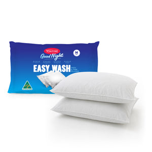 Good Night Easy Wash High & Firm Pillows 2 Pack